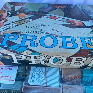Vintage Probe Parker Brothers 1964 Game (Brand New Sealed in Box) Game of Words